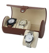 3 cylinder watch box spot wholesale leather watch box watch storage box watch box