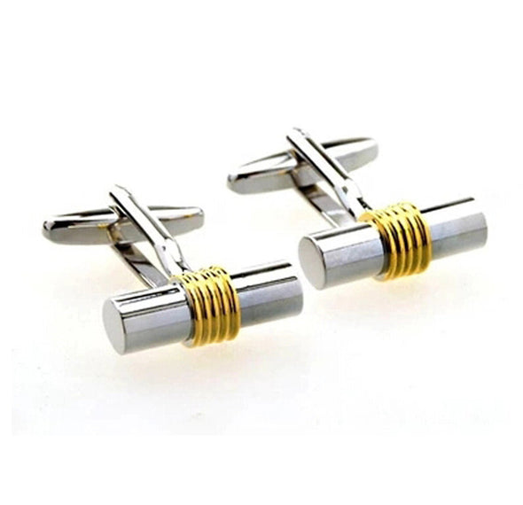 Metal Style Cufflinks French Shirt Cuffs