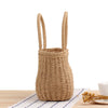 Hand-Woven Bags, A New Korean Vversion Of Handmade Straw Woven Bags, Holiday Beach Woven Handbags, Leisure