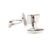 Simple Dense Pattern Checkered Cufflinks Dot Pattern Metal Cufflinks