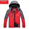 Men's And Women's Loose Plus Size Breathable Waterproof Jacket