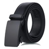 Black Sliding Buckle Men's Belt