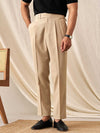 New Men's Belt Skinny Casual Suit Pants