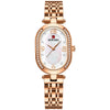 Elegant Lady Watch With Diamonds