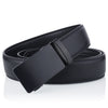 Black Sliding Buckle Men's Belt