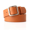 35cm Wide New Retro Alloy Square Buckle Belt