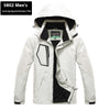 Men's And Women's Loose Plus Size Breathable Waterproof Jacket