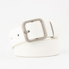 35cm Wide New Retro Alloy Square Buckle Belt