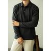 Men's Polo Shirt T-shirt Bottoming Business Casual