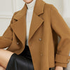 Short Fashion Elegant Slim Coat Double-faced Woolen Goods Fall Winter Coat