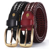 Leather Pin Buckle Handmade Couple's Pant Trendy Casual Belt