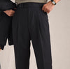 Retro Casual Business Non-ironing Mid-waist Wool Suit Pants