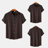 Men's Simple Casual Solid Color Shirt Top