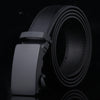 Black Sliding Buckle Men's Belt