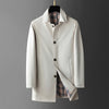 Men's Mid-length Trendy Casual Loose Trench Coat