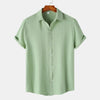 Men's Simple Casual Solid Color Shirt Top