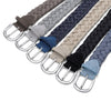 Suede Woven Belt 6 Colors Neutral Wax Rope Cotton String Woven Leather Belt