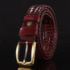 Leather Pin Buckle Handmade Couple's Pant Trendy Casual Belt