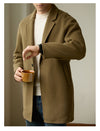 Men's Thermal Wool Blazer Collar Coat