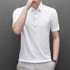 Polo Shirt Men's Summer Middle-aged Lapel Fashion Casual