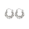 Full Diamond Ring Ear Clip Earrings For Women