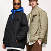 Japanese Loose Rhombus Quilted Intercotton Baseball Cotton-padded Jacket