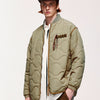 Japanese Loose Rhombus Quilted Intercotton Baseball Cotton-padded Jacket