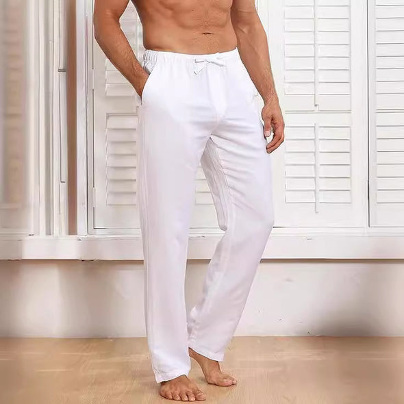 Men's Simplicity Fashion Solid Color Casual Pants