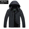 Men's And Women's Loose Plus Size Breathable Waterproof Jacket