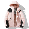 Sports Outdoor Graphene Men's And Women's Same Thermal And Windproof Waterproof Detachable Hat Cotton-padded Coat