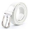 Men's Casual Stretch Woven Leather Belt