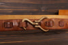 Men's Old Hemp Faced Solid Copper Buckle Handcrafted Woven Belt